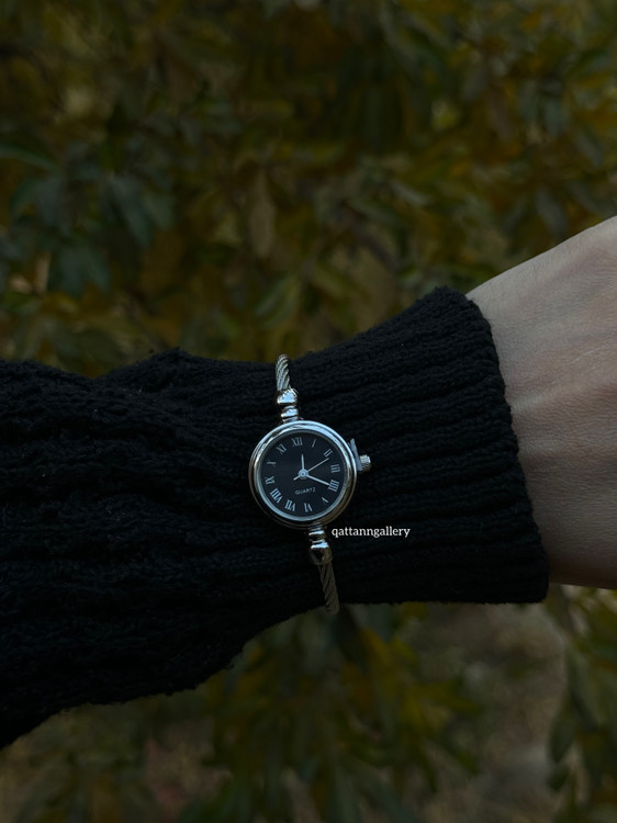 بنگل ساعتی رنگ مشکی